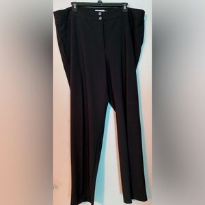 Black trouser pants in excellent condition. Retired and downsizing wardrobe.